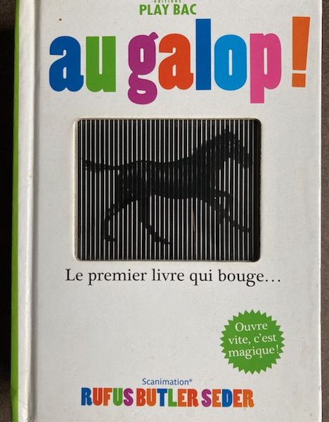 Au galop ! Mon premier livre cinémagique de Rufus Butler Seder