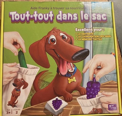 Tout-tout dans le sac