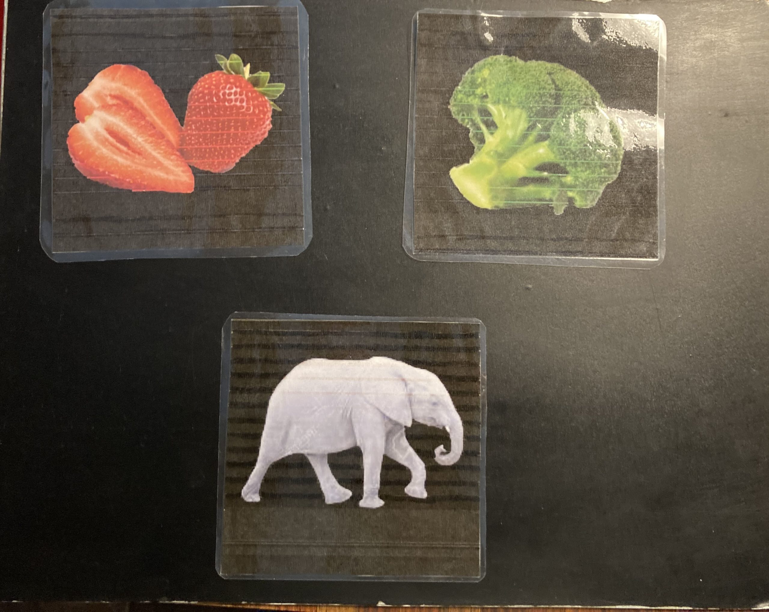 Analyse visuelle d'images en couleur