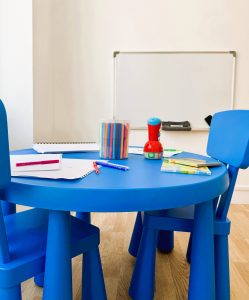 Une salle de consultation pour les enfants