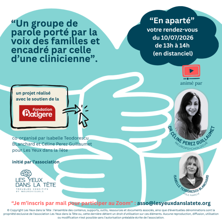 Le groupe de parole "En aparté"